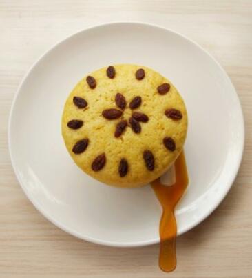 【南瓜发糕】做法步骤图 28年的师傅教你 不用揉面 无需排气-起舞食谱网