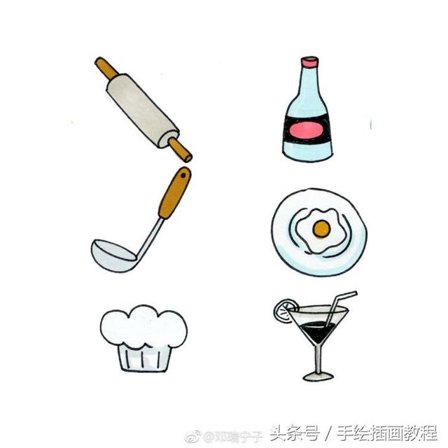 厨房怎么画，未来厨房怎么画（厨房简笔画大全~）