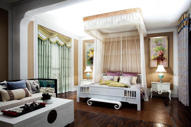 简单窗帘店装修效果图大全，窗帘店壁纸店设计案例效果图