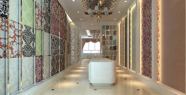 简单窗帘店装修效果图大全，窗帘店壁纸店设计案例效果图