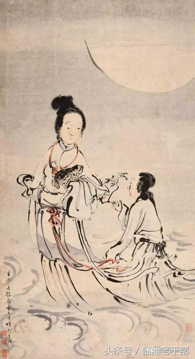 中秋书画作品欣赏，中秋书画鉴赏