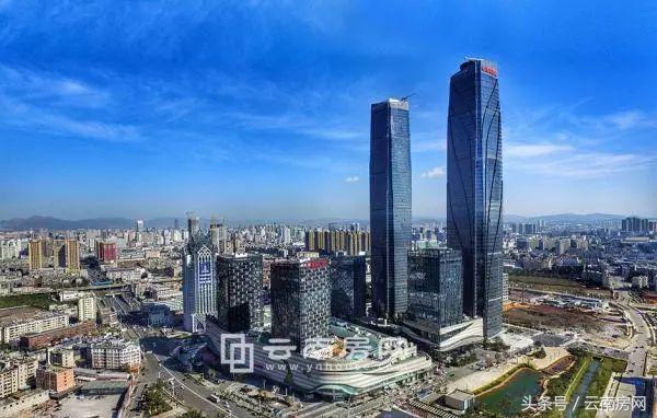 昆明双塔有多少层，昆明双塔多高（万达、顺城、永和府……）
