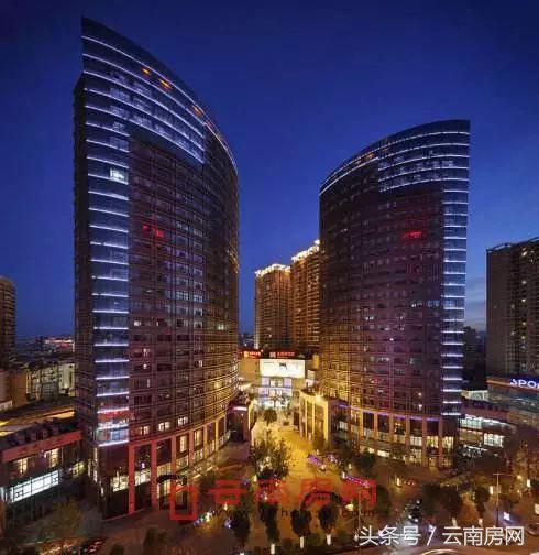 昆明双塔有多少层，昆明双塔多高（万达、顺城、永和府……）