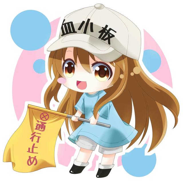 血小板可爱图片，血小板图片动漫可爱（这么可爱的血小板不来一打吗）