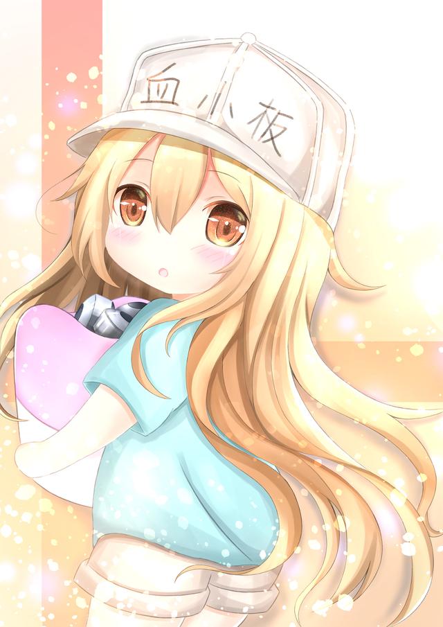 血小板可爱图片，血小板图片动漫可爱（这么可爱的血小板不来一打吗）