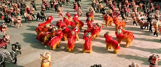 极具特色的佛山舞狮文化，佛山舞狮文化介绍（广东佛山祖庙中的民族传统体育娱乐活动——舞狮）