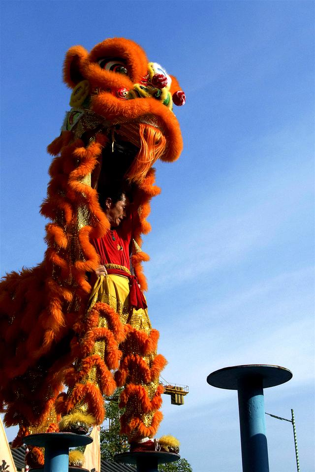 极具特色的佛山舞狮文化，佛山舞狮文化介绍（广东佛山祖庙中的民族传统体育娱乐活动——舞狮）