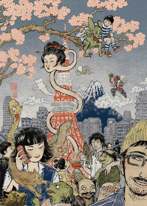 日本最奇幻的浮世绘，日本人的魔幻浮世绘