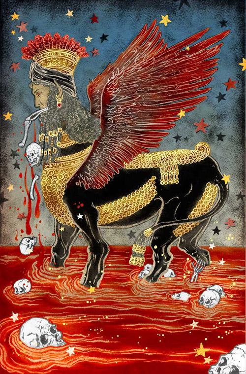 日本最奇幻的浮世绘，日本人的魔幻浮世绘