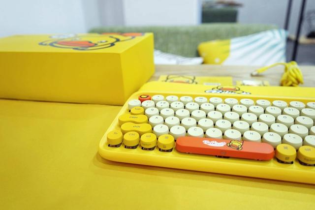 洛斐dot蓝牙机械键盘使用说明，洛斐DOT小黄鸭机械键盘体验