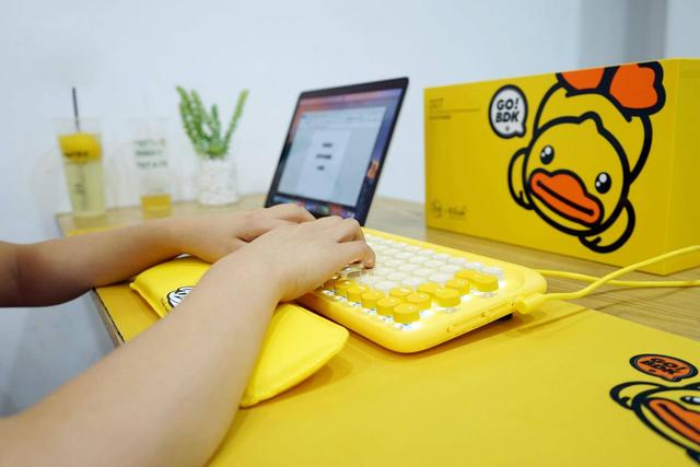 洛斐dot蓝牙机械键盘使用说明，洛斐DOT小黄鸭机械键盘体验