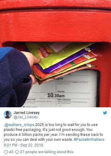 薯片包装袋是什么材料，薯片包装袋是什么材料做的（英国民众邮寄空薯片袋给乐事）