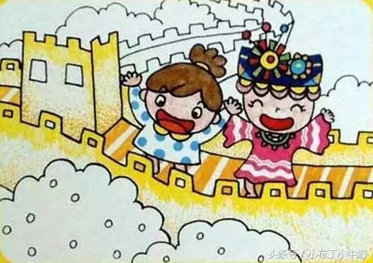 长城简笔画简单又漂亮，长城怎么画简笔画（国庆手抄报丨长城怎么画）