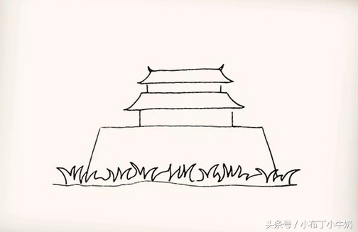 长城简笔画简单又漂亮，长城怎么画简笔画（国庆手抄报丨长城怎么画）