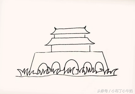 长城简笔画简单又漂亮，长城怎么画简笔画（国庆手抄报丨长城怎么画）