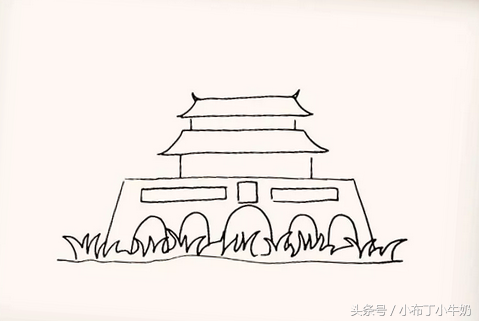 长城简笔画简单又漂亮，长城怎么画简笔画（国庆手抄报丨长城怎么画）