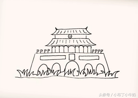 长城简笔画简单又漂亮，长城怎么画简笔画（国庆手抄报丨长城怎么画）