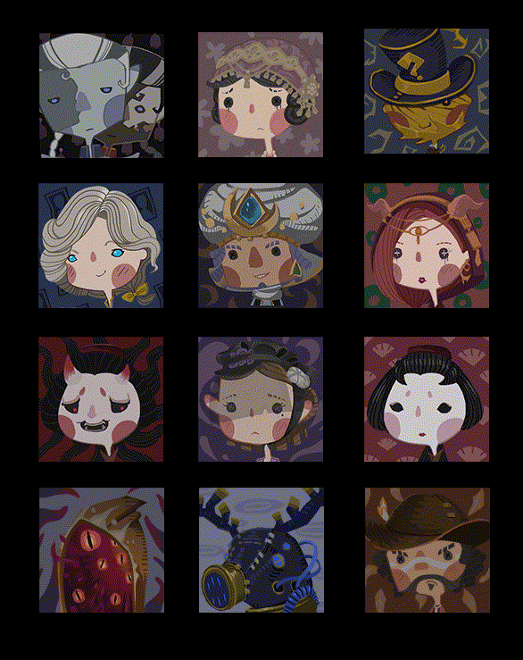 第五人格图片大全可爱，第五人格♡可爱头像微信（第五人格半周年动态头像爆炸可爱）