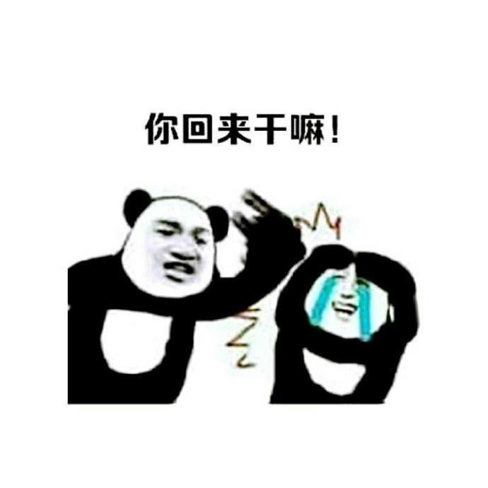 熊猫人表情包   每次放假  父母总会这样说你   沈俞讪，微信头像，熊猫人表情包   每次放假  父母总会这样说你   沈俞讪（每次放假你父母总会这样说你）