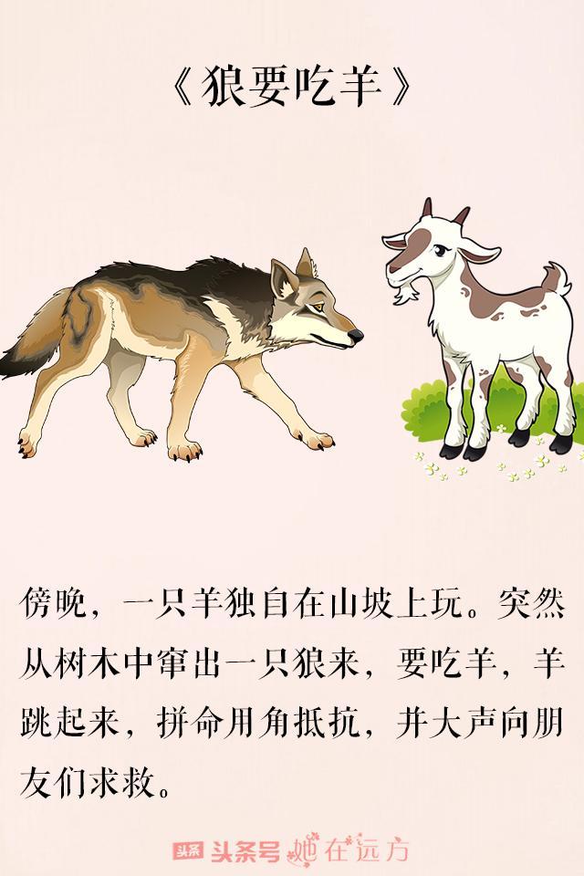 狼要吃羊的故事简短，狼要吃羊<故事很短
