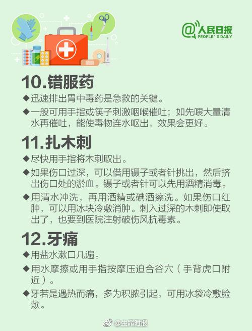 急救指南30个必备技巧，30个急救常识