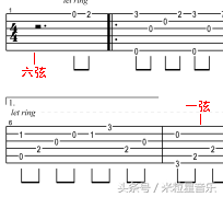 初学者怎么看懂吉他谱，零基础教你看懂吉他谱