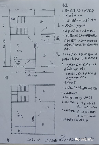 二层半农村自建房图片，二层半农村自建房外观设计（广西农村二层半自建房）