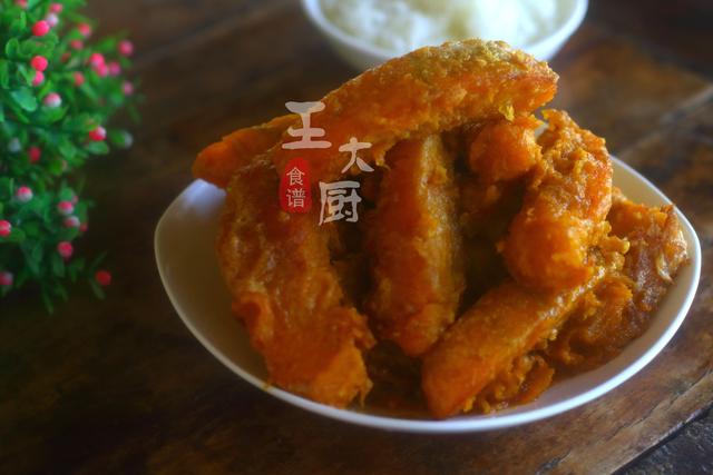 蛋黄焗南瓜的做法，蛋黄焗南瓜的做法,能不能,把淀粉换成马蹄粉（南瓜竟然可以这么好吃）