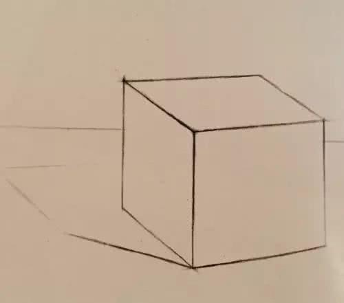 怎样画5个立体正方体图片