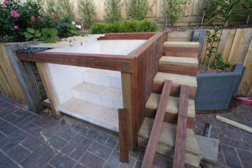 自制庭院小鱼池，手把手教你建室外鱼池