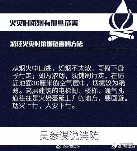 火灾时浓烟有那些危害，火灾浓烟的危害主要有（火场中浓烟的危害）