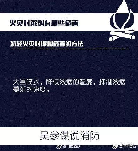 火灾时浓烟有那些危害，火灾浓烟的危害主要有（火场中浓烟的危害）