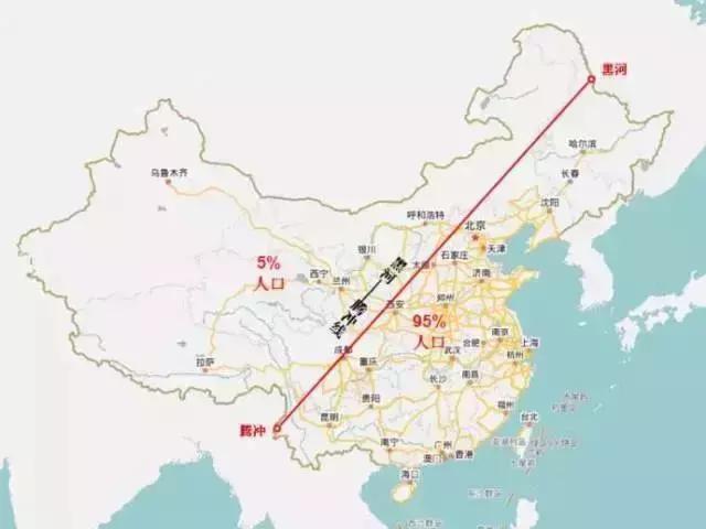 黑河腾冲线有什么地理意义，黑河腾冲一线地理意义是什么（横跨3700公里从瑷珲到腾冲）