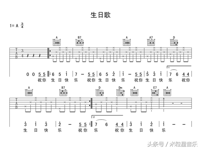 吉他新手入门曲谱，比较适合初学者入门的吉他曲谱有哪些（吉他初学者必会的10首简单吉他谱）