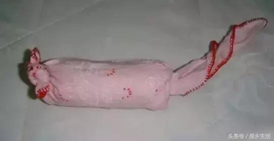 手绢叠老鼠的方法，30年前流行的东西