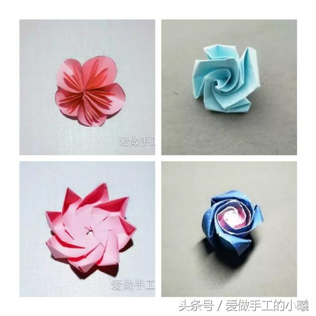 如何用彩纸折出一朵漂亮的荷花荷花的彩纸折法，简单折纸荷花的详细教程（漂亮花朵折纸合集）
