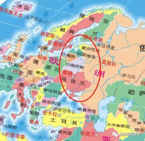 世界行政第79篇:东欧6国主要省份和城市分布图