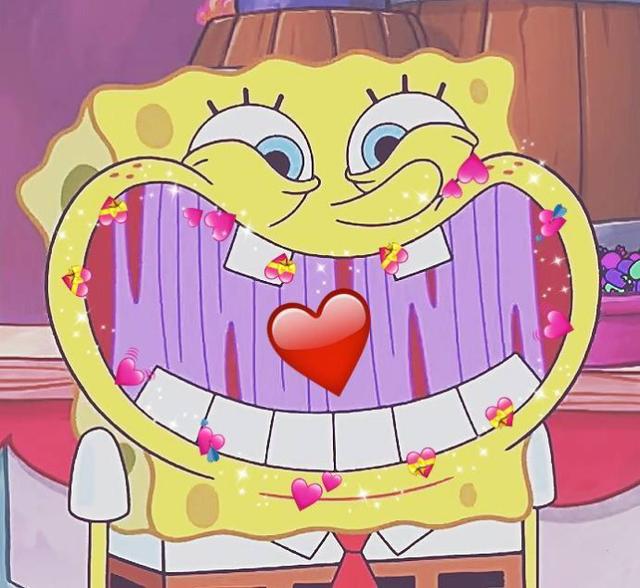 派大星情侣头像，派大星情侣头微信（今日份海绵宝宝和派大星）