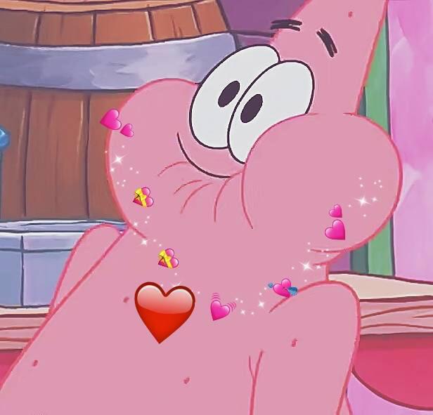 派大星情侣头像，派大星情侣头微信（今日份海绵宝宝和派大星）