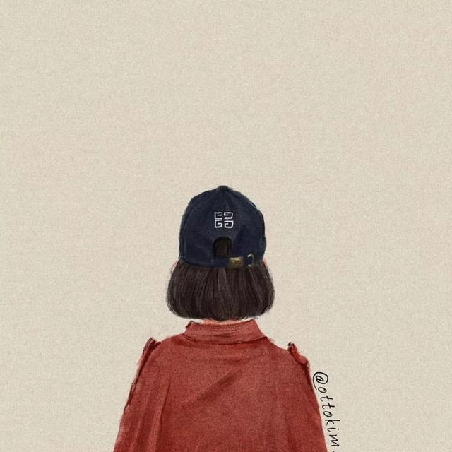 文艺女生全身头像微信，文艺女生全身头像（背过身文艺女生头像）