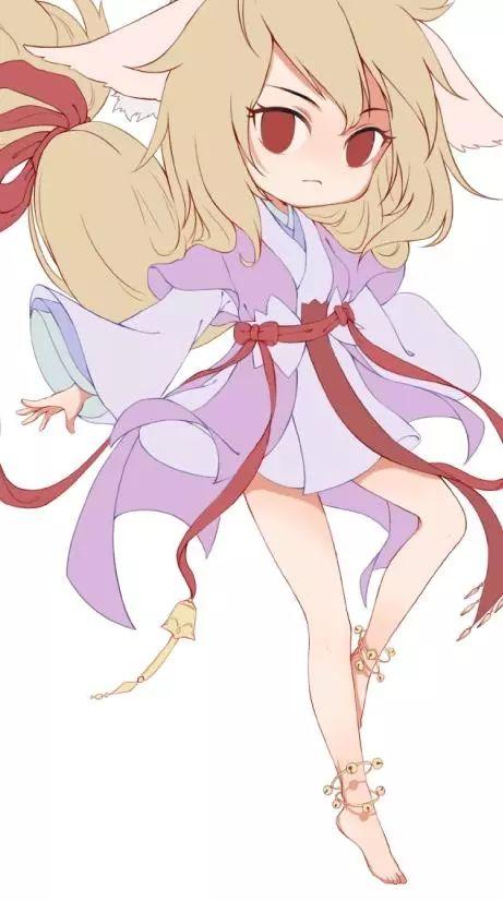 sai怎么改变线稿的颜色（涂山红红Q版上色教程）