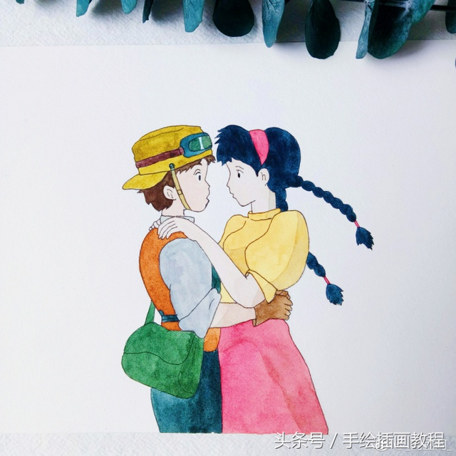 动漫小人~，动漫小人怎样画（宫崎骏动画里的小人儿简笔画图片）