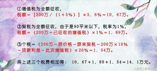 未满2年的房子怎么收税，房子没满2年过户怎么收费（个税为差额×20%、增值税很昂贵）