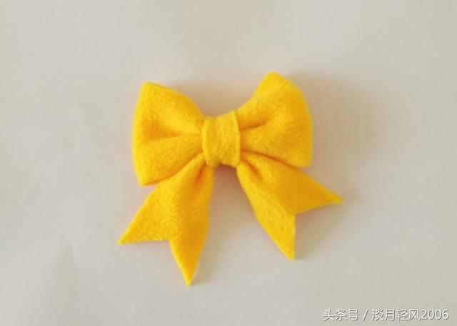 自制蝴蝶结发夹，蝴蝶结发夹diy教程（自己动手做蝴蝶结发饰）