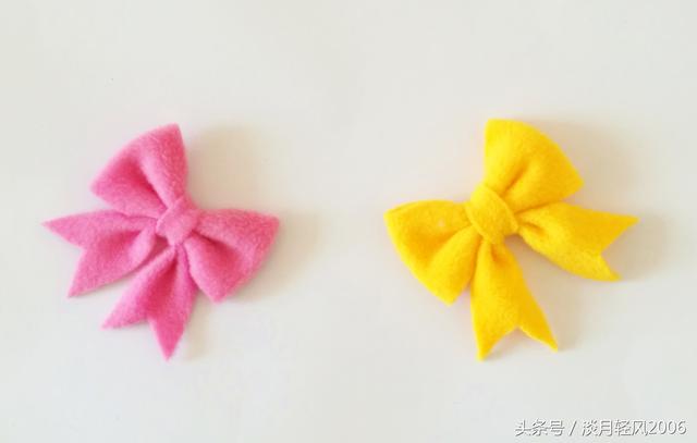 自制蝴蝶结发夹，蝴蝶结发夹diy教程（自己动手做蝴蝶结发饰）