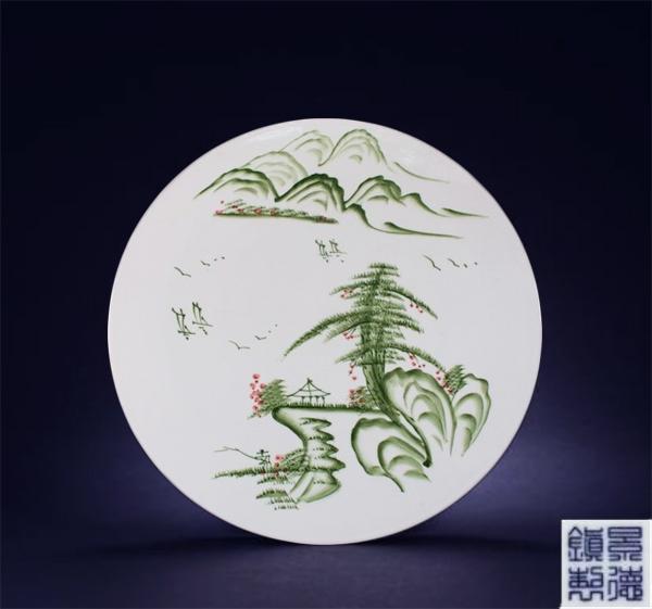 青花瓷上釉方法，釉上彩青花瓷（也划出了不同的使用方法）