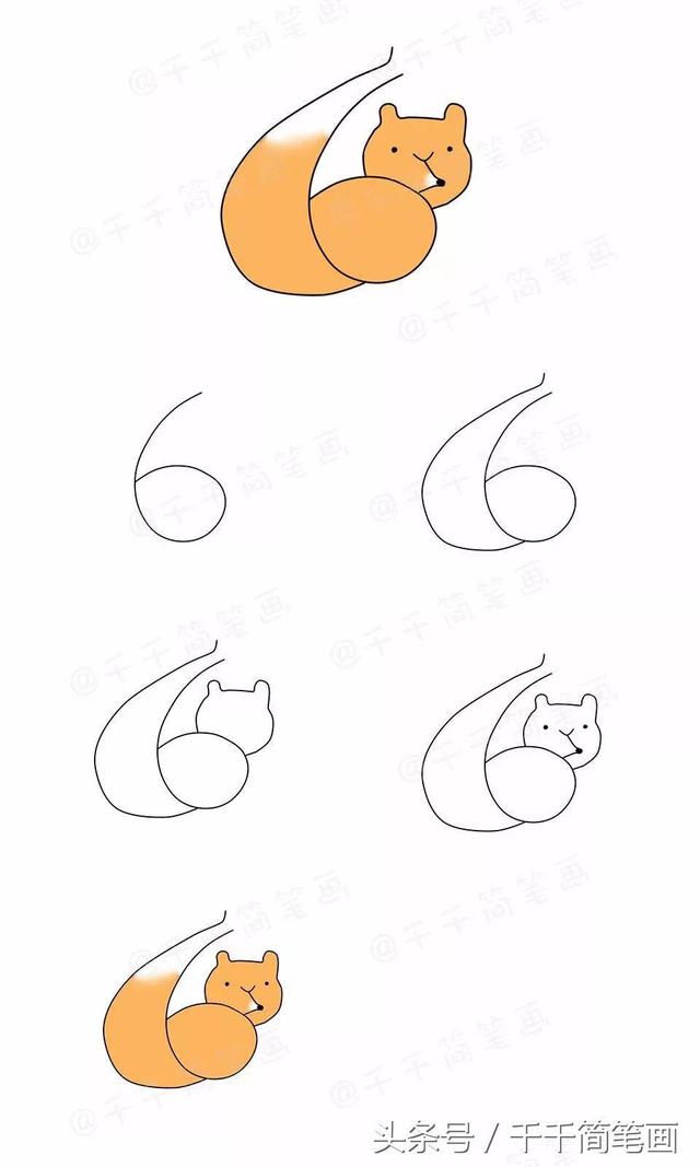 关于数字的小图案怎么画简笔画，数字简笔画，一边陪玩一边学习