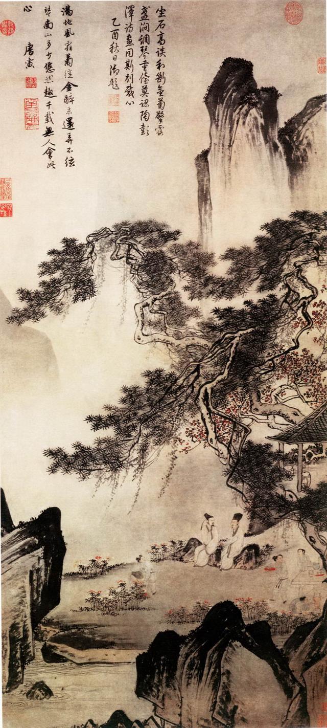 唐伯虎有哪些有名的作品，唐伯虎晚年作品（唐寅<唐伯虎>代表作精选）