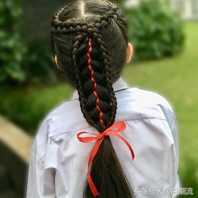 小女孩短发怎么编头发简单好看，小女孩短发怎么编头发简单好看又漂亮（几款简单可爱的儿童编发发型）