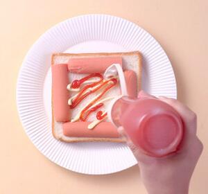 圖片[3]-【火腿雞蛋三明治】做法步驟圖  簡單3分鐘 補鈣又健腦 孩子早-起舞食譜網